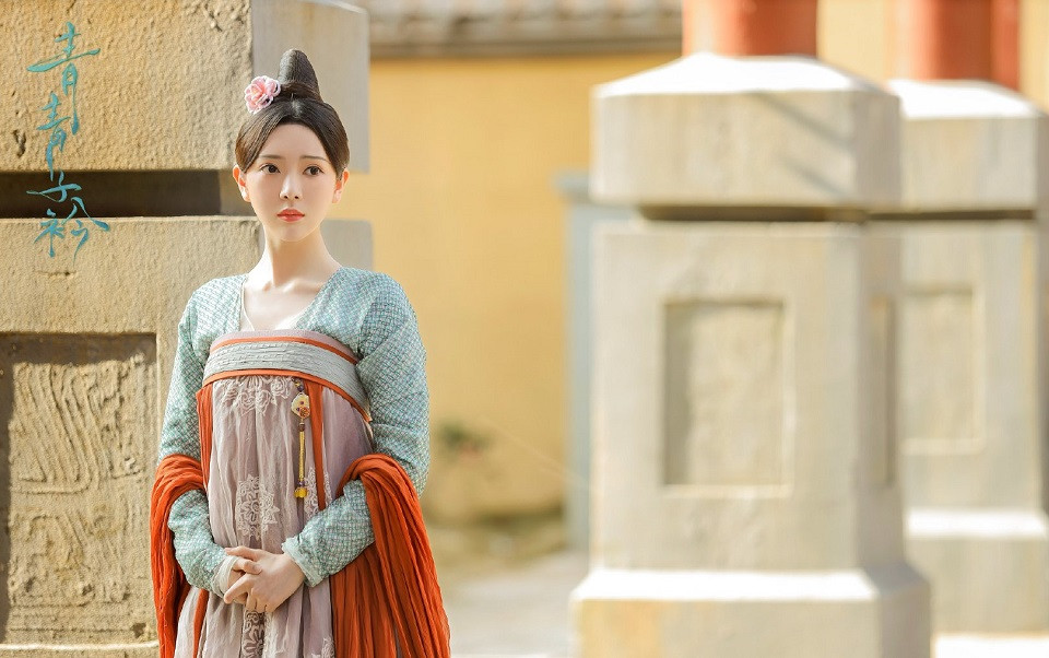 熱播甜寵劇古裝女神7：雨婷兒 飾演《青青子衿》聞人姝