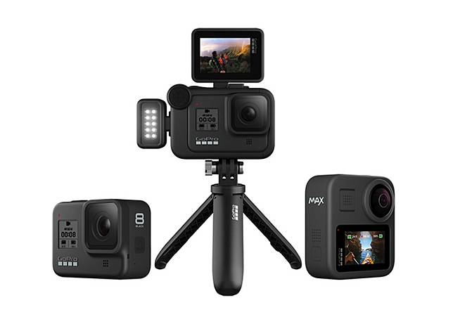 對應更豐富拍攝需求 Gopro Hero8 Black Gopro Max環景相機同步亮相 Mashdigi Line Today