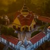 วัดนครหลวง พระพิฆเนศประทับบัลลังก์หัวกะโหลก อยุธยา