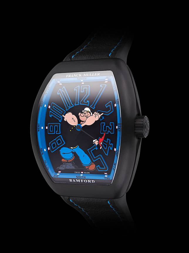 Franck Muller x Bamford Watch Department x Popeye