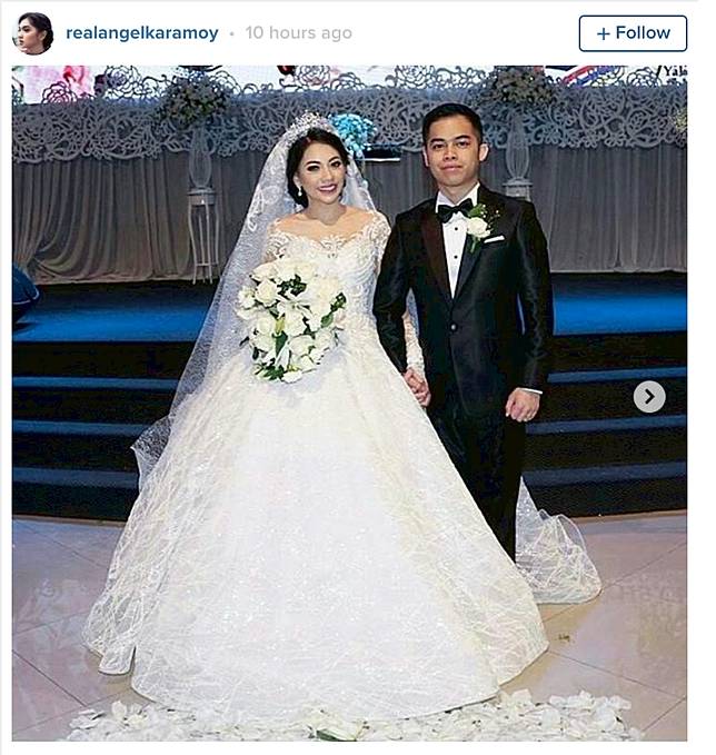 Pernikahan Kezia Karamoy - Resepsinya Super Mewah Ala Princess! Foto-Fotonya Bikin Melongo!