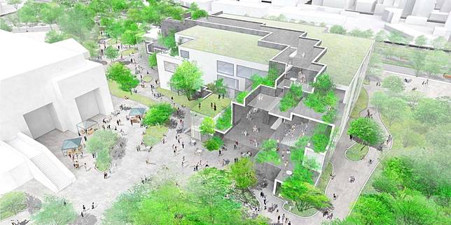 新竹市圖書館新總館設計出爐 平田晃久攜手台灣建築師郭旭原打造風與光影 知識峽谷 Lavie行動家 Line Today