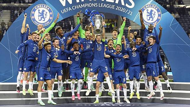 FOTO: Tumbangkan Manchester City, Chelsea Juara Liga Champions