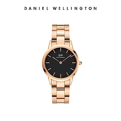 DW官方直營旗艦店 三段式金屬錶鏈 不鏽鋼精鋼（316L）材質 離子電鍍工藝打造柔和色調 型號：DW00100212