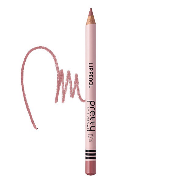 pretty 撒嬌女人最好命唇線筆 205玫瑰拿鐵 【康是美】