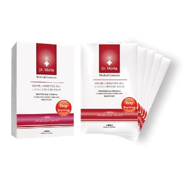 【森田藥粧】專業級深層修護面膜5入x1盒(2220094)