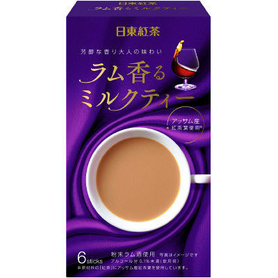 【日東紅茶】 萊姆酒風味奶茶 72g (6包入)