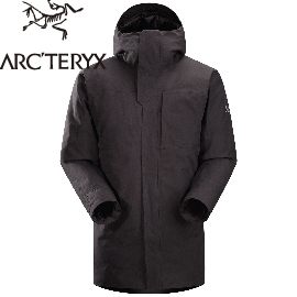 【ARC TERYX 始祖鳥 Therme Parka 男 黑 GORE-TEX 防水大衣】12888/GORE-TEX 外套★滿額送