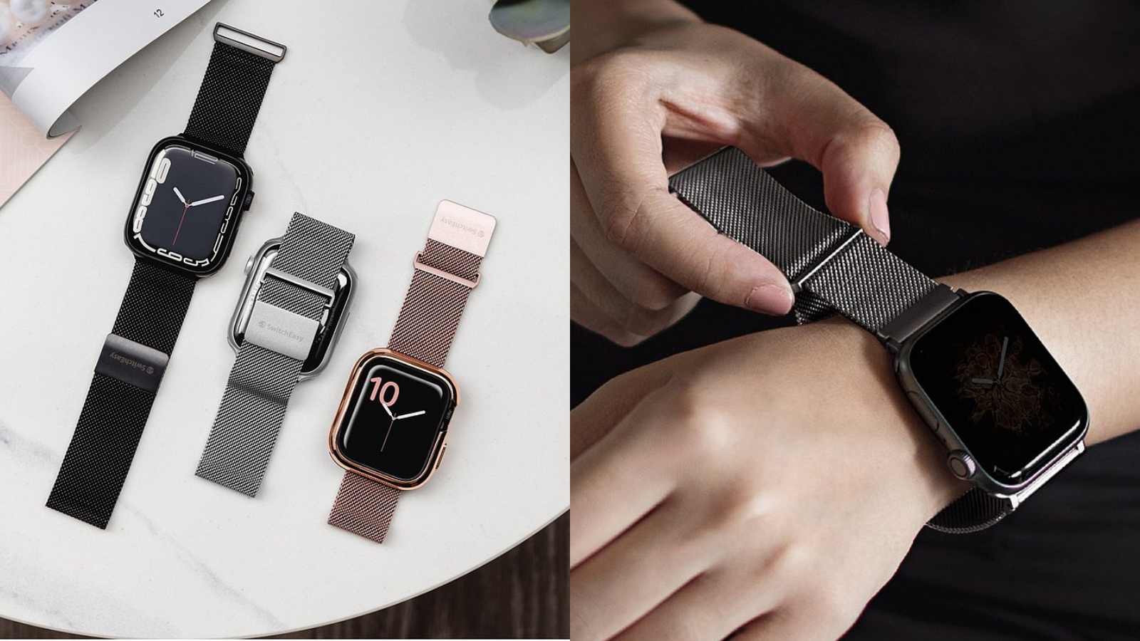 APPLE WATCH錶帶推薦6：米蘭式錶帶