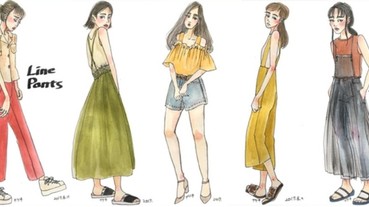 〔壞時髦〕給你滿滿厭世穿搭靈感！人氣 IG 插畫家繪製日本最新流行趨勢