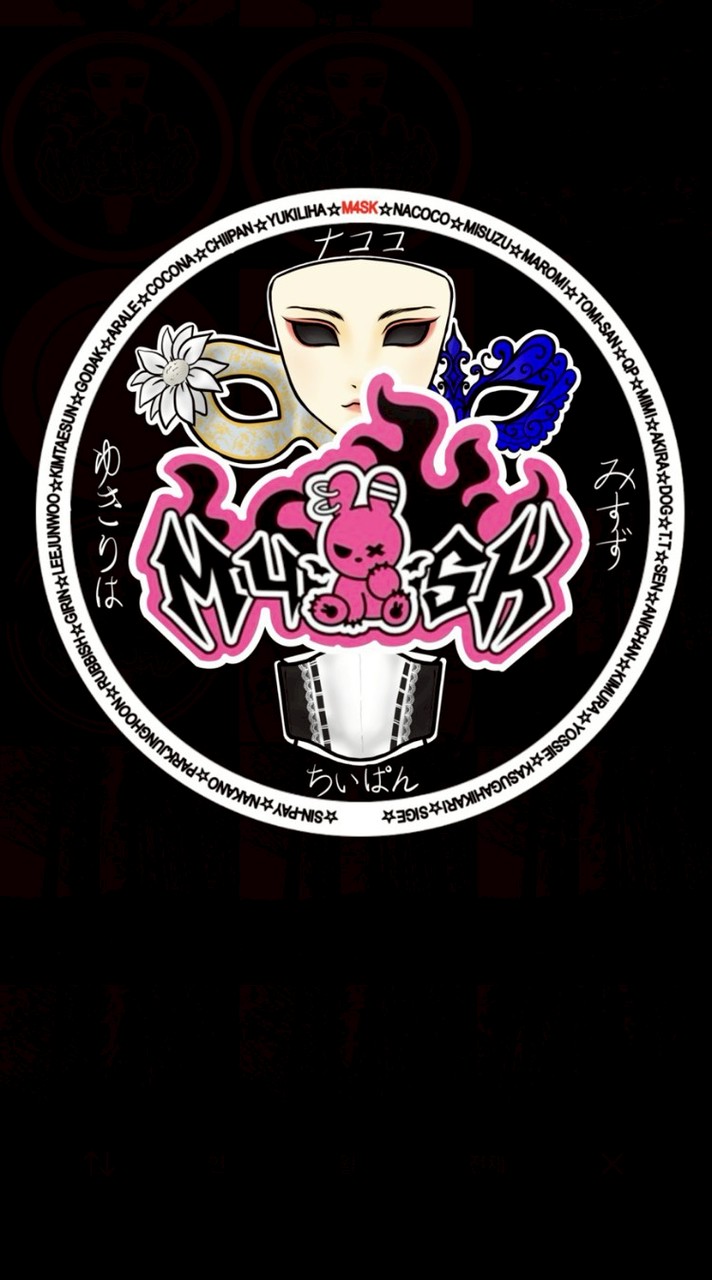 ナココとM4SK応援