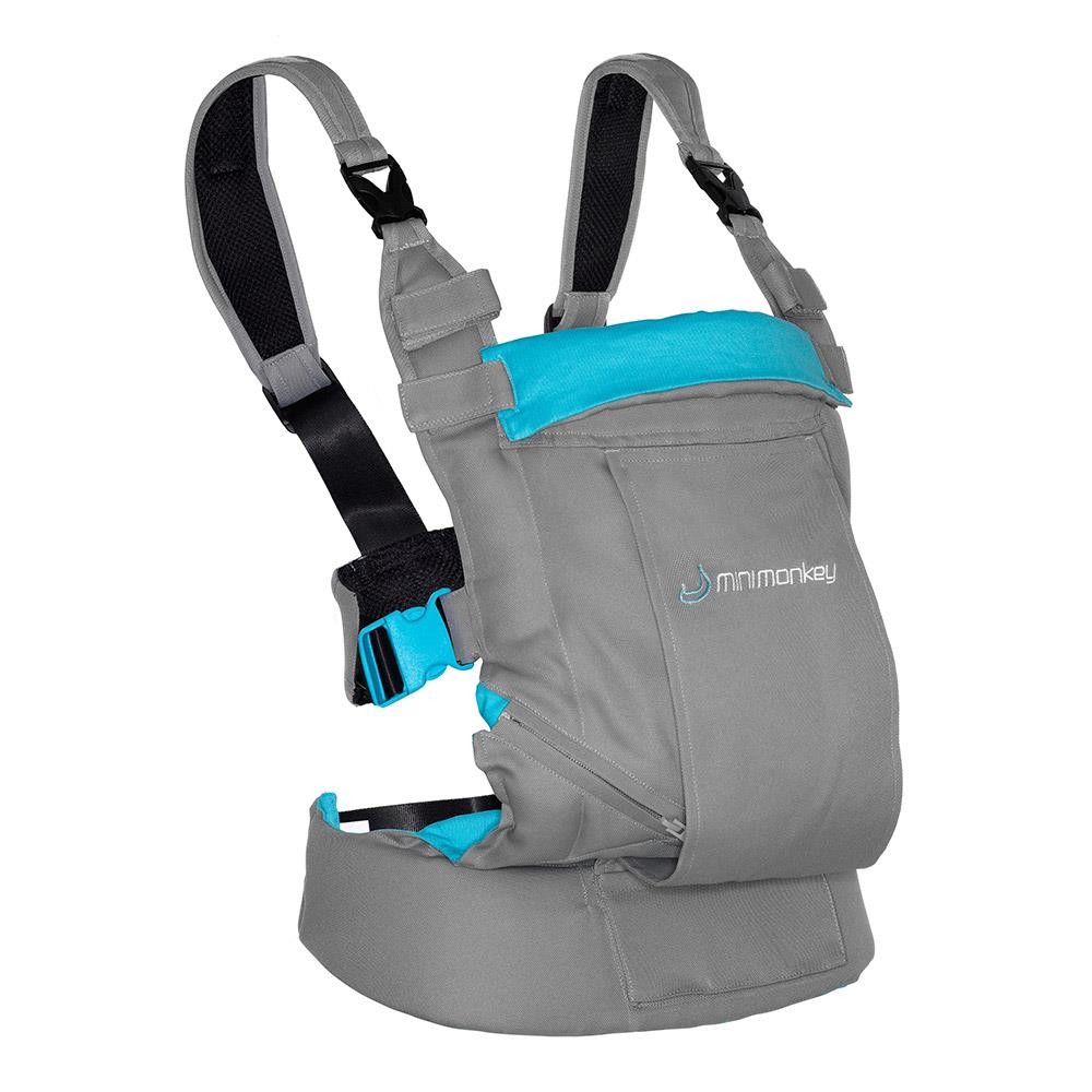 ◆符合人體工學設計，減輕您肩部的重量，並為後背提供強大的支撐力！◆適合0-3歲幼兒，可耐重18公斤。◆可調適揹帶，單一尺寸，符合所有體型。◆具多變化四種揹法，為前揹式、側前式、面前式和後揹式。◆符合人