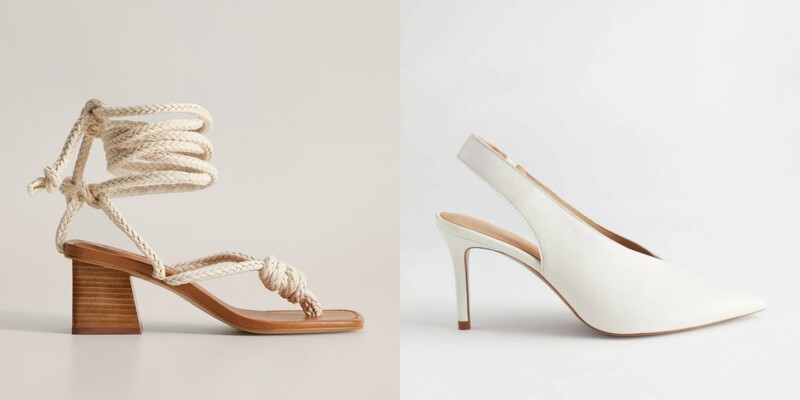 售價：（左）Mango 約NT3,100、（右）&Other Stories 約NT3,800