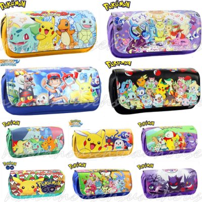 寶可夢 皮卡丘 神奇寶貝 耿鬼 筆袋 文具盒 筆盒 收納包