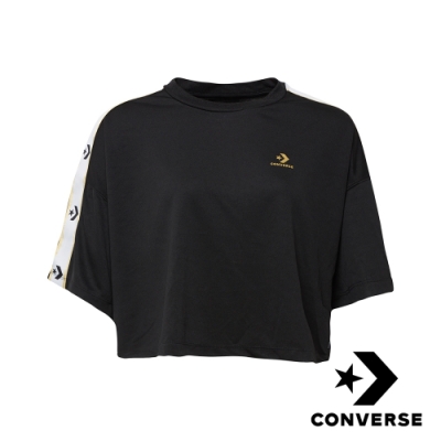 CONVERSE STAR CHEVRON TRACK 女 短袖上衣 黑