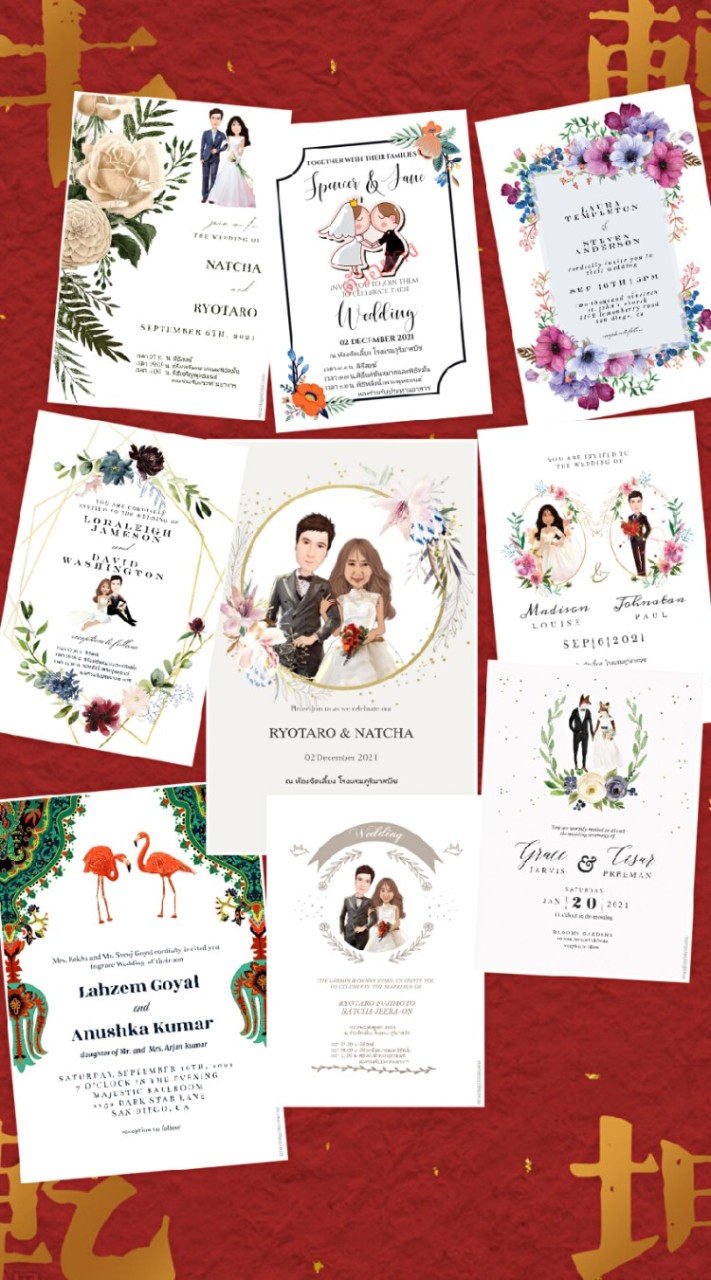 รับทำการ์ดงานแต่ง,ของขวัญ,ปริ้นรูป