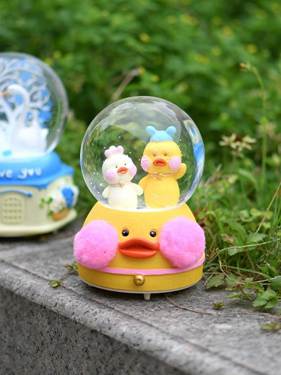 七彩水晶球音樂盒小女孩公主創意生日禮物兒童玩具女生禮品