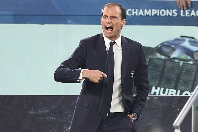 尤文圖斯主帥Massimiliano Allegri。（達志影像資料照）