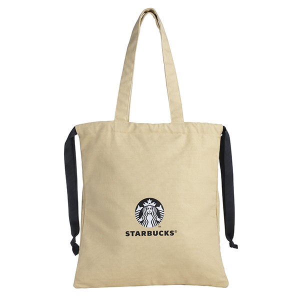 星巴克女神束繩帆布提袋