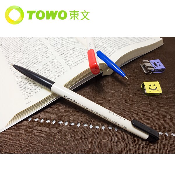 促銷優惠TOWO 東文【日本流行】 OP-100 天生贏家 0.7mm 中油筆 50入/盒
