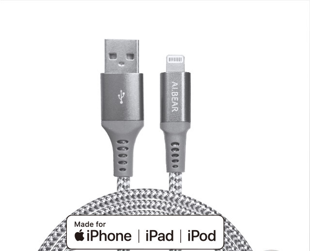 AI.BEAR Lightning充電傳輸線3M