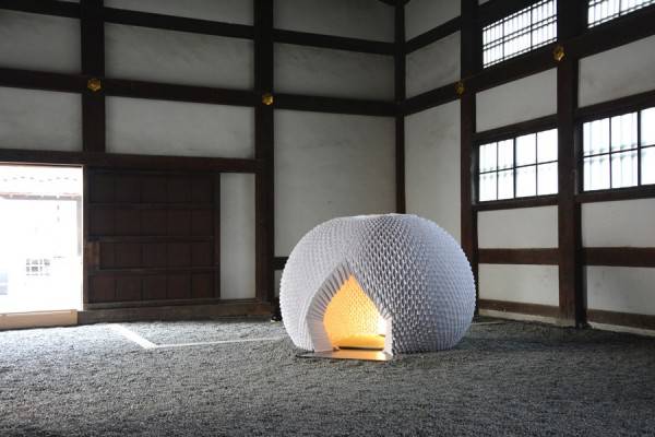 以 紙張 建築的寧靜空間 日本設計以和紙膠交疊出禪意 紙庵 Shopping Design Line Today