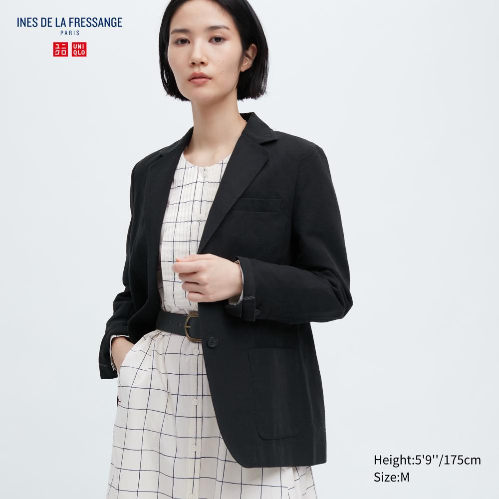 INES DE LA FRESSANGE 棉麻外套