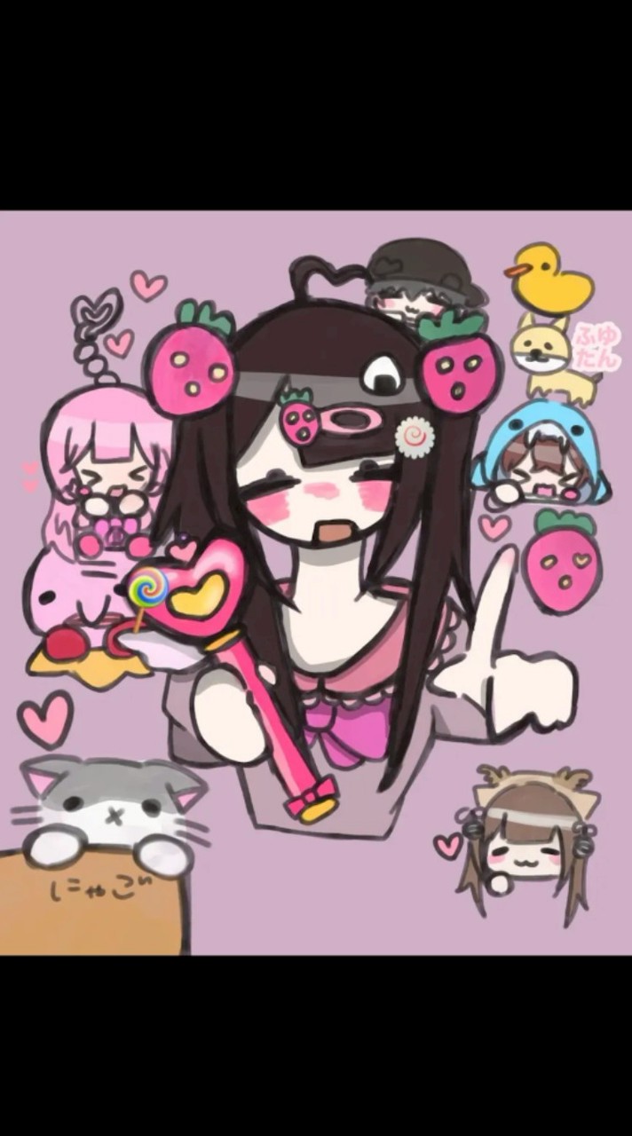 ロブロのにゃご、おにぎり、カービィ、わんちゃん、キーホルダーのお話グループ