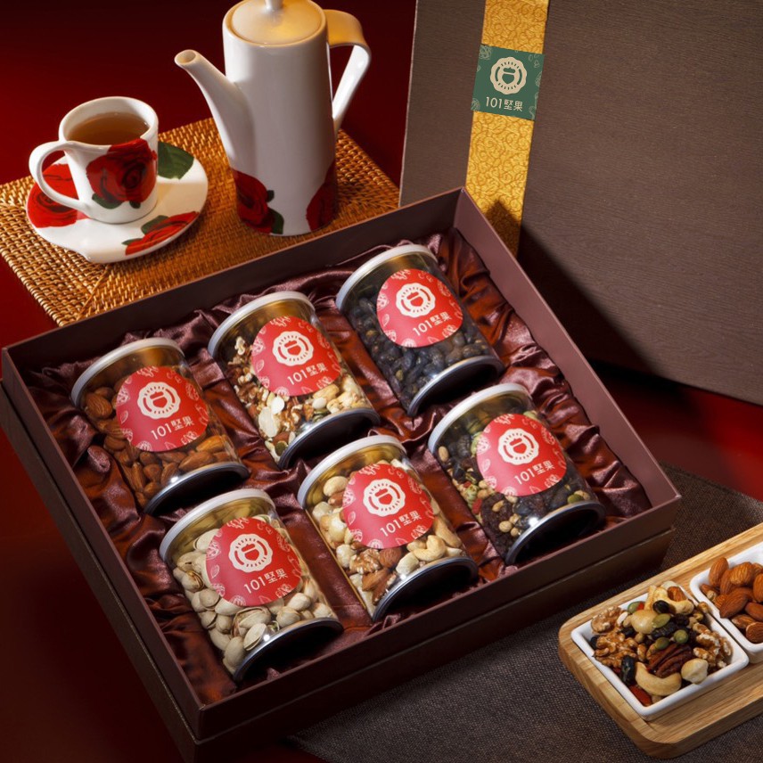 101堅果-皇家精緻堅果禮盒／年節禮盒尊榮推薦