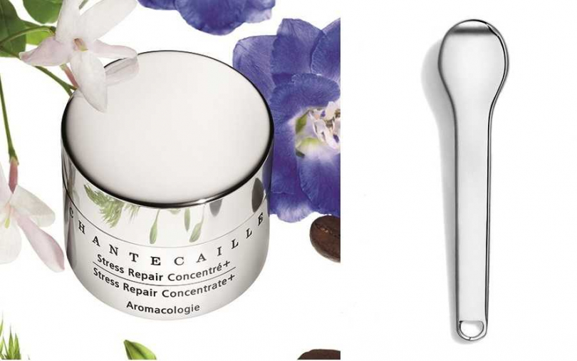 香緹卡鑽石級眼霜+升級版75ml/7,500元附有按摩棒，讓妳可以更輕鬆幫眼周做皮拉提斯提神運動。（圖／品牌提供）