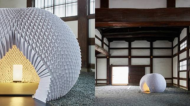 以 紙張 建築的寧靜空間 日本設計以和紙膠交疊出禪意 紙庵 Shopping Design Line Today