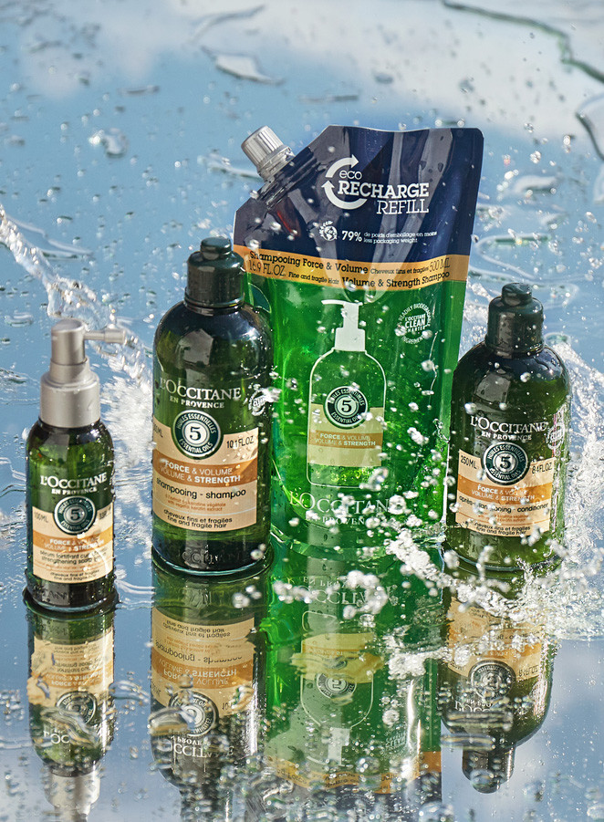 蓬鬆洗髮精推薦2：歐舒丹 草本修護/淨涼洗髮皂 60g，NT.580