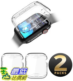 [8美國直購] 保護套 SupCase TPU Protector Case for Apple Watch Series 4 2018/Series 5 2019 [44mm], Built-in 