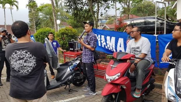  Yamaha  Bikin Melek SINDOnews soal Motor  yang  Irit  Bensin  