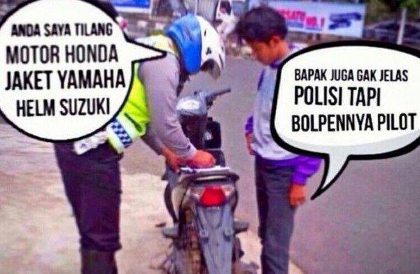 Melegenda! Ini Dia 10 Meme Pak Pol Dan Otong Yang Jenaka