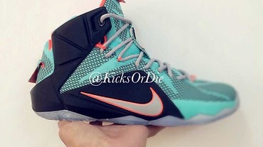 乳沫速報 / Nike LeBron 12 間諜圖曝光 (via：KickOrDie)