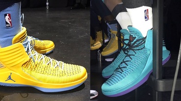 Nike NBA 球衣發表會現場實著亮點 / Air Jordan XXXII 黃蜂、灰熊隊球員版現身