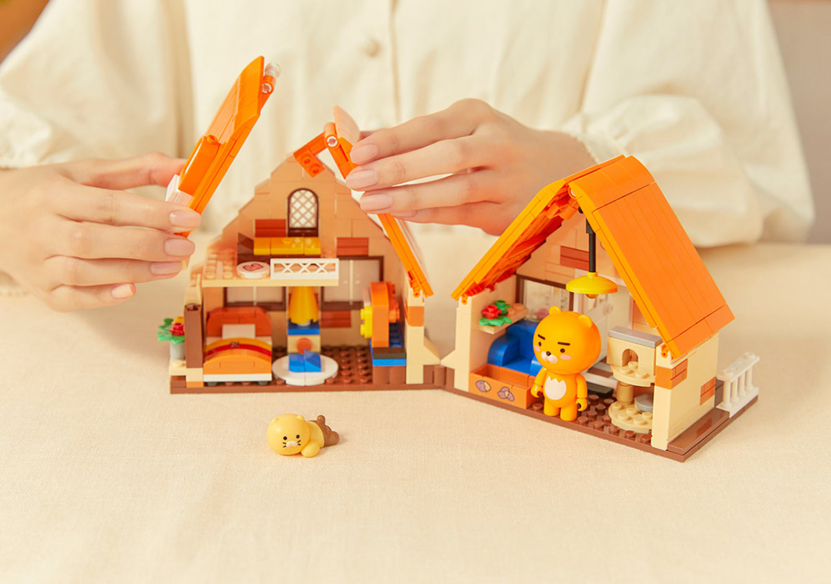 KakaoFriends「萊恩的家積木組」39,000韓元（約NT$930）