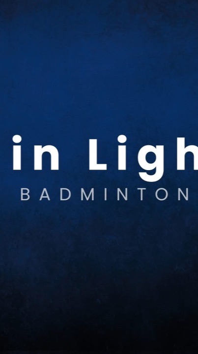 in Light badminton 🏸ลงชื่อตีแบด🥳🎉