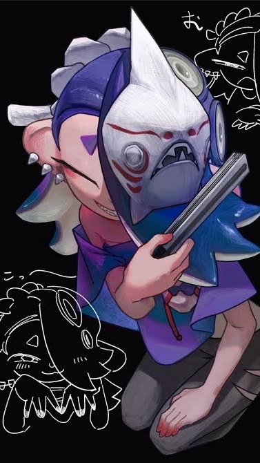 スプラの絵描こー！！