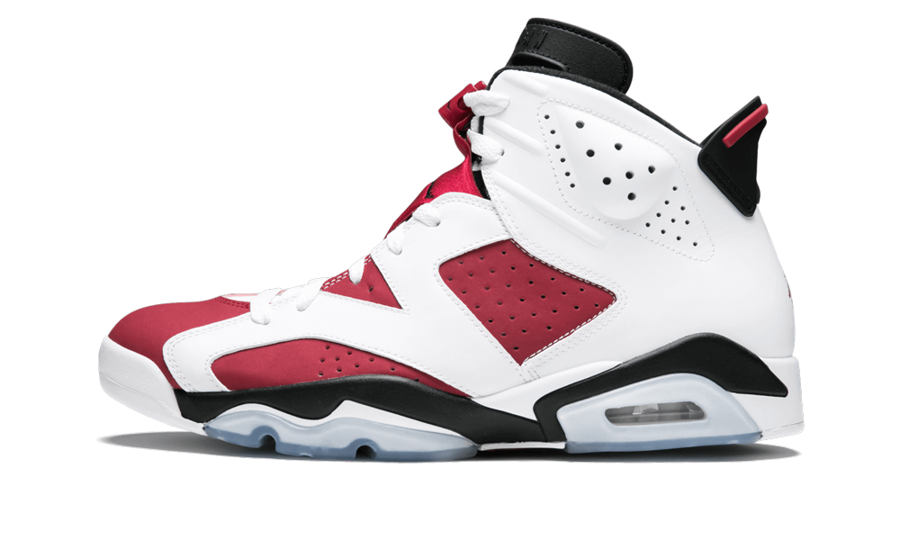 One of the most popular original colorways of the Air Jordan 6, Michael Jordan made this bold color 