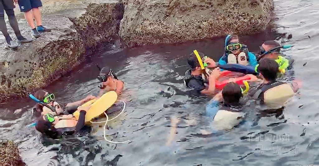 基隆潮境海灣浮潛X獨木舟親海FUN一日遊程