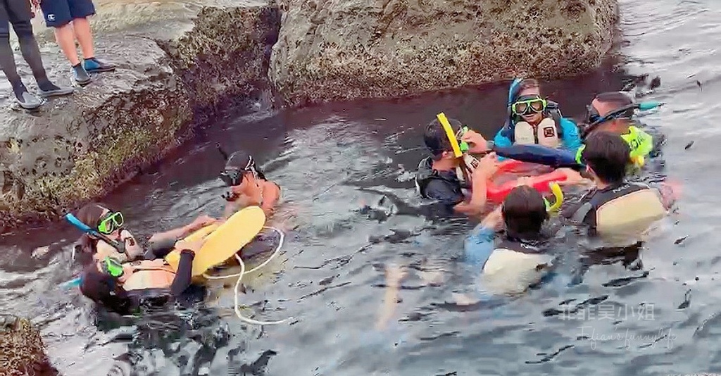 基隆潮境海灣浮潛X獨木舟親海FUN一日遊程