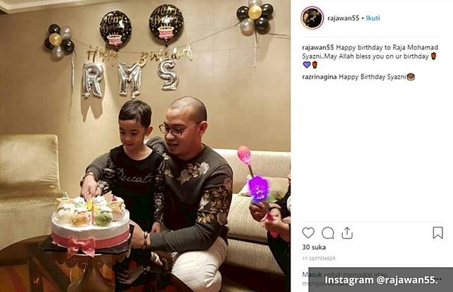 Bubu mantan pacar Syahrini tengah merayakan ulang tahun