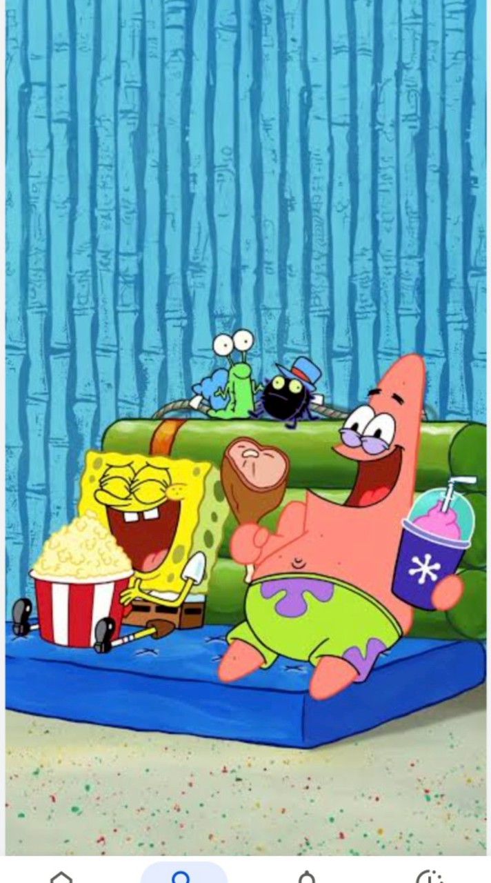 スポンジボブ好きな人おいで！