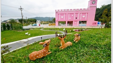 礁溪景點 兔子迷宮礁溪浴場 宜蘭哈比村～超好拍景觀餐廳，彩虹蛋糕下午茶