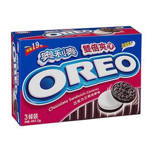 【分享OREO無限驚奇】OREO帶來的歡樂，是媽媽犒賞寶貝的不二選擇。現在，OREO想將快樂放大，透過美味的巧克力夾心，加上更適當的份量，更方便攜帶的包裝，點燃每個人的想像力！讓大人小孩都能夠藉由分享