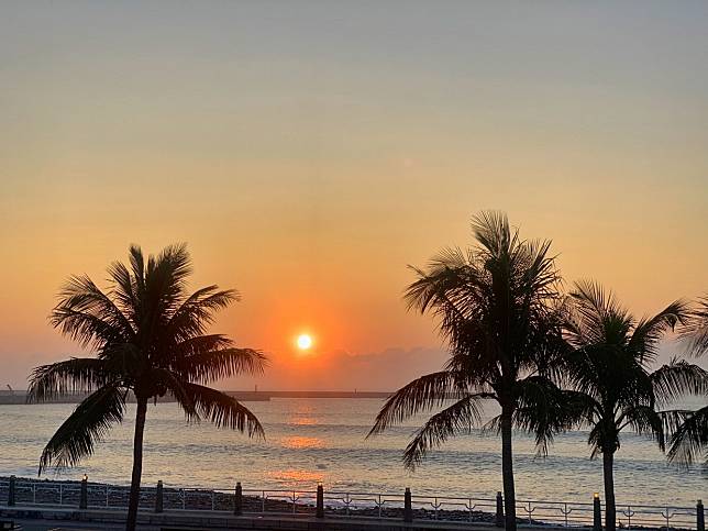 ▲漫漫日出的日出（圖/ 漫漫日出）