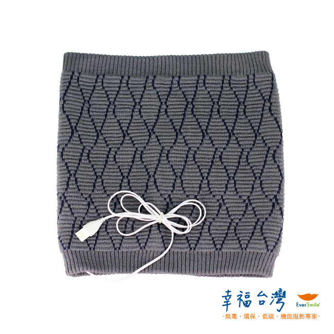 幸福台灣-發熱羊毛針織保暖圍脖(氣質灰)