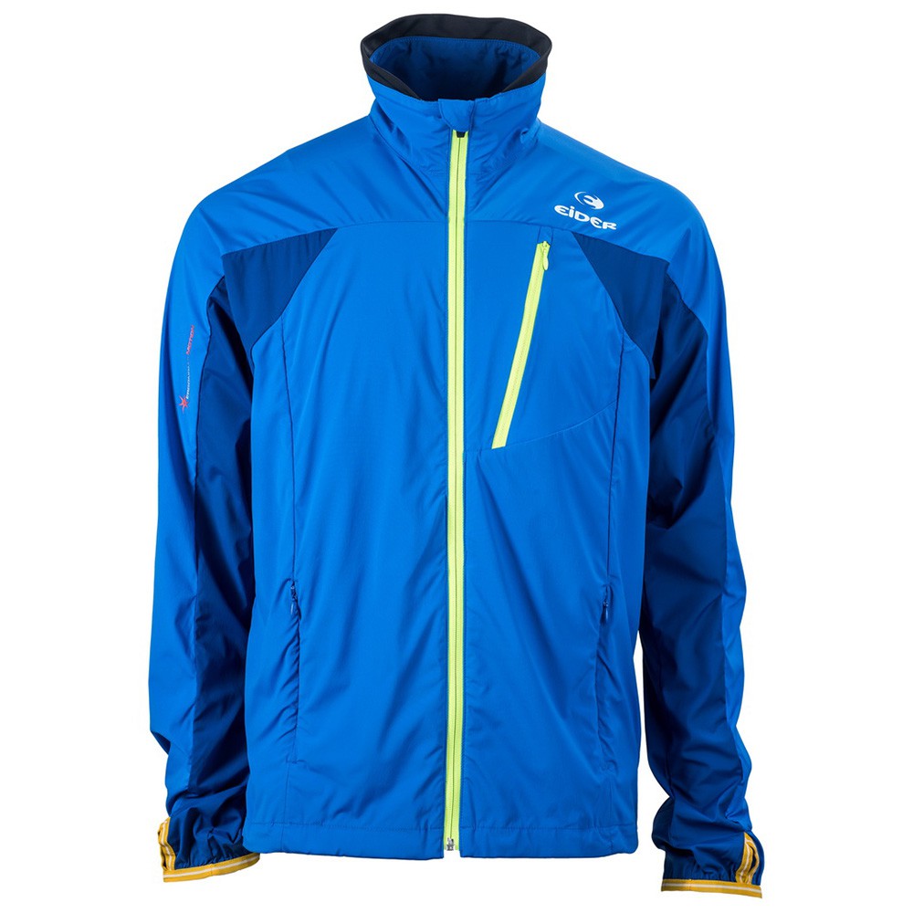 【EiDER】愛德 - 法國機能服飾品牌 ■ 衣著系統(背部通風網) ■ 萊卡彈性袖口/ 拇指孔設計 ■ 可收納至口袋 ■ 前襟全開式拉鍊